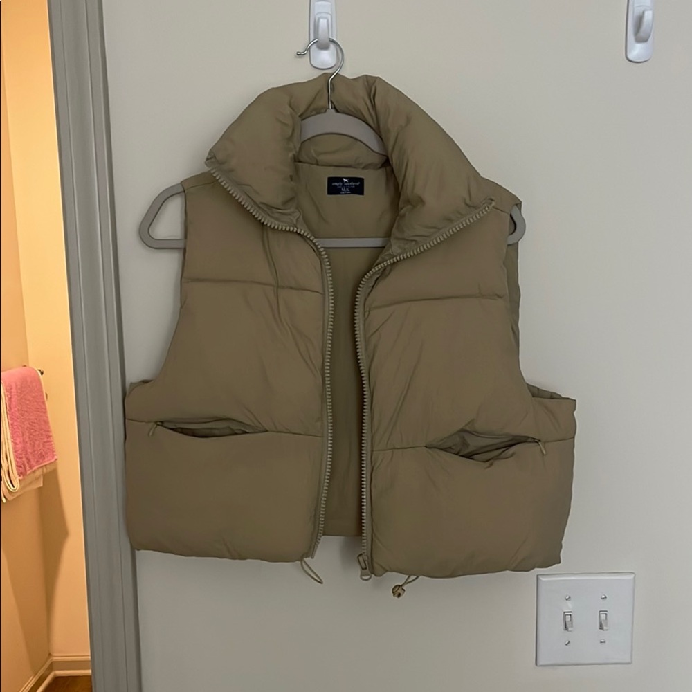 Simply Southern Tan Puffer Vest